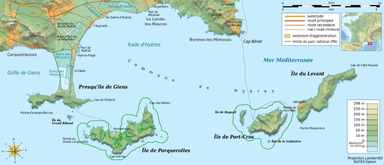 La Gavine Vue Hyères